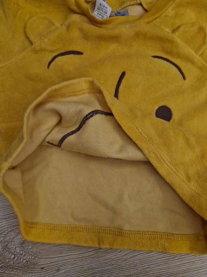 Sarı Baskılı Bebek Body - Görsel 4