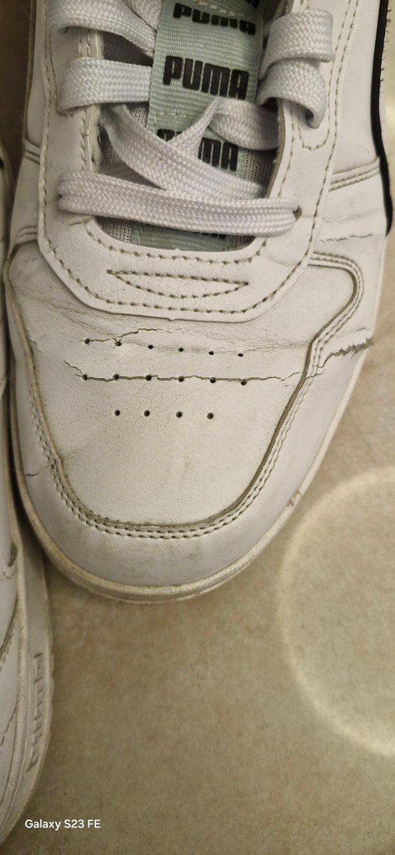 Puma Beyaz Bağcıklı Erkek Spor Ayakkabı - Görsel 4