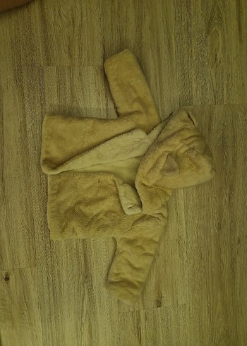 Kapüşonlu Erkek Çocuk Ceket Bej - Görsel 2