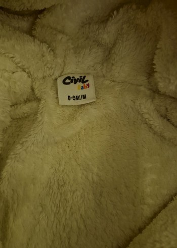 Kapüşonlu Erkek Çocuk Ceket Bej - Görsel 3