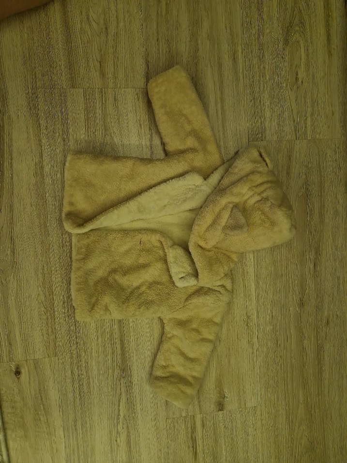 Kapüşonlu Erkek Çocuk Ceket Bej - Görsel 2