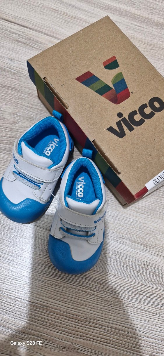Mavi Erkek Çocuk Sneakers Velcro Bağcıklı - Görsel 2