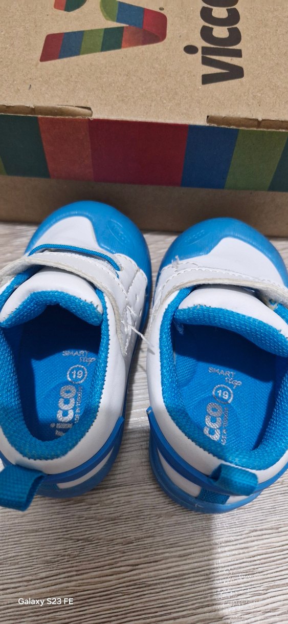 Mavi Erkek Çocuk Sneakers Velcro Bağcıklı - Görsel 4