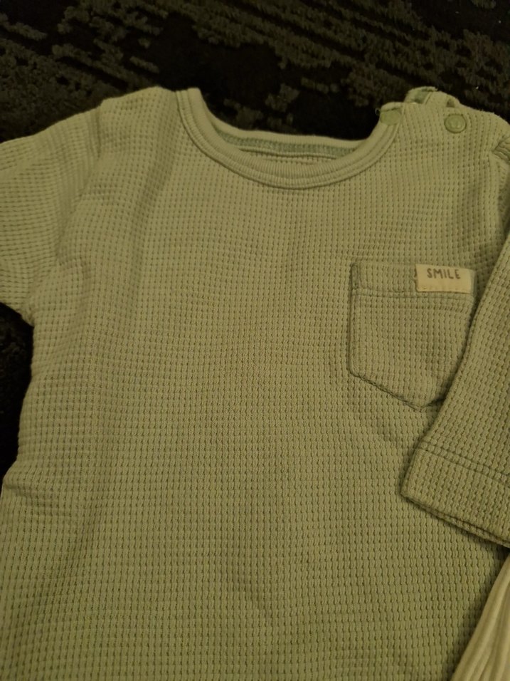 Uzun Kollu Pamuklu Bebek Body 2'li - Görsel 2