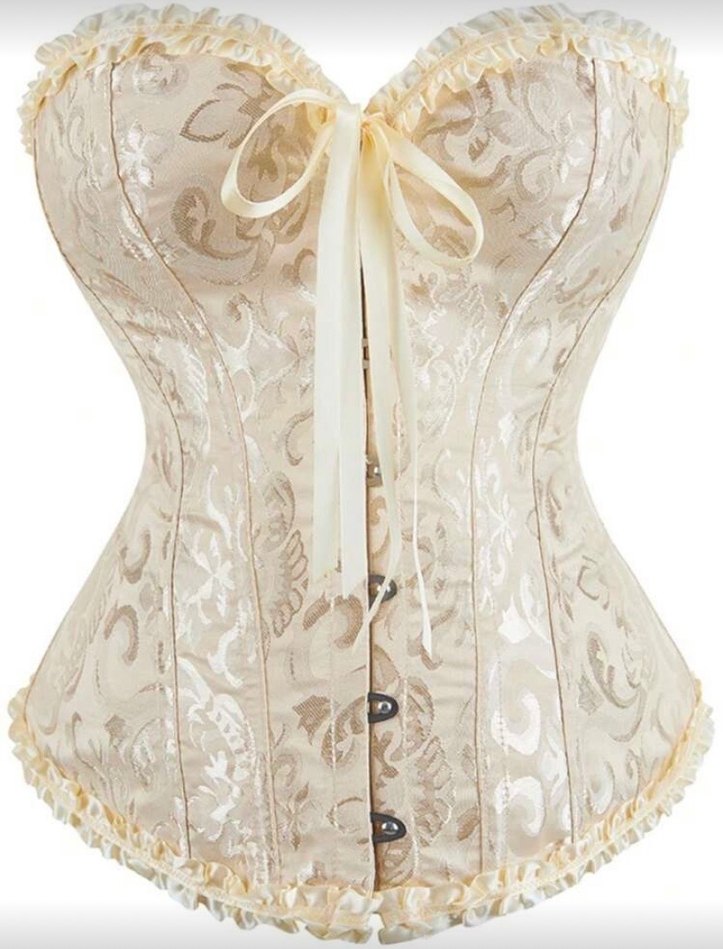 Dantel İşlemeli Straplez Bustiyer - Görsel 2