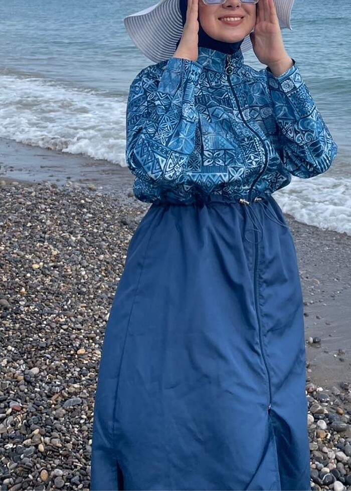 Remsa Tam Kapalı Tesettür Mayo - Görsel 4