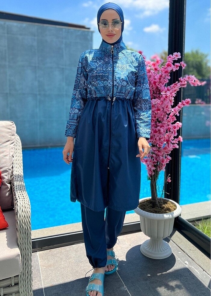 Remsa Tam Kapalı Tesettür Mayo - Görsel 2