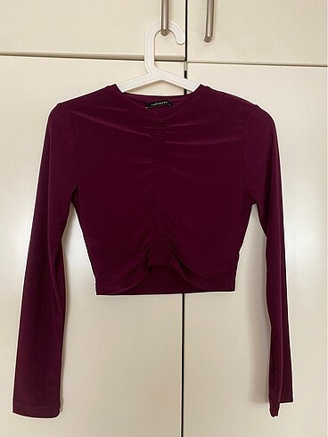 Trendyolmilla - Bordo Croptop