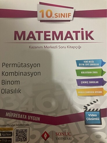 Sonuç yayınları permütasyon kombinasyon