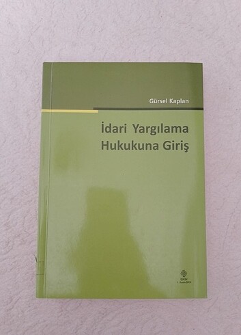 İdari yargilama hukukuna giriş 