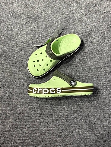 42 Beden Crocs Bayaband Yeşil/Siyah