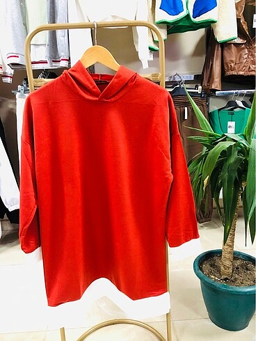 Kapşonlu tunik