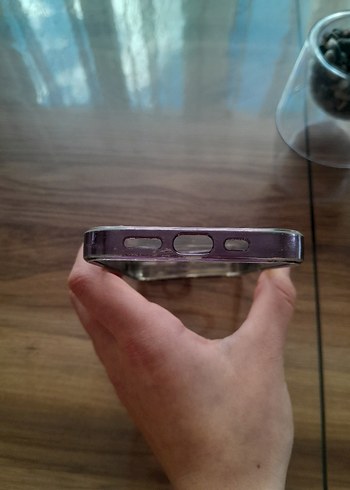 mor Renk Parlak Bohem iphone 13 Telefon Kılıfı - Görsel 5