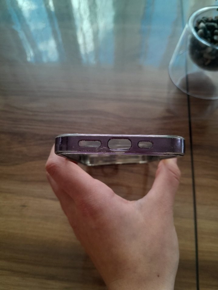 mor Renk Parlak Bohem iphone 13 Telefon Kılıfı - Görsel 5