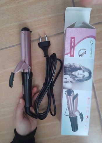 Pembe Saç Maşası Renkli Tasarımla - Görsel 2