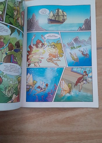 Winx Club Adadaki Serüven çizgi roman - Görsel 2