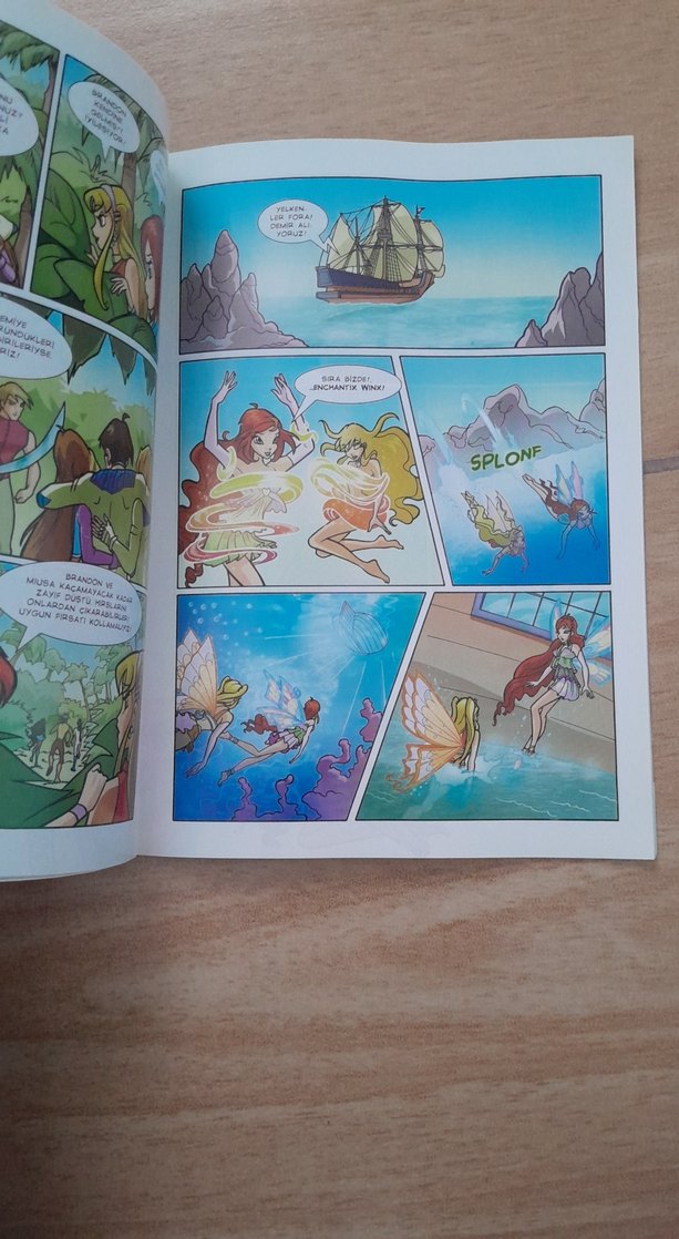 Winx Club Adadaki Serüven çizgi roman - Görsel 2