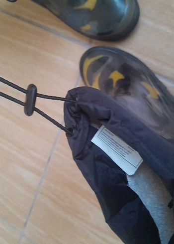 Erkek Çocuk Kamuflaj Desenli Lastik Çizme - Görsel 5