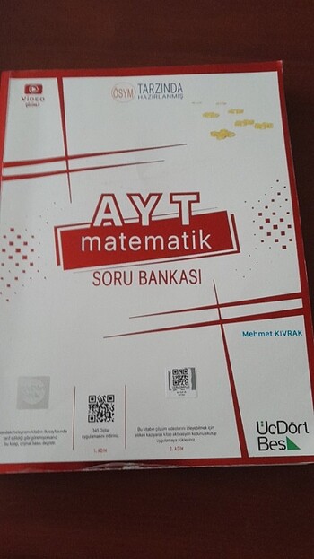 345 YAYİNLARİ AYT MATEMATİK SORU BANKASI