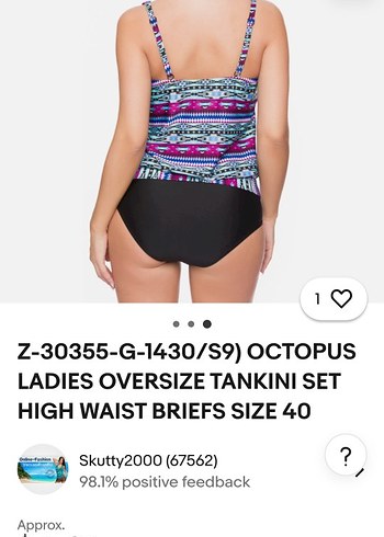 Mor Bohem Tarzı Salaş Kolsuz Mayo - Görsel 3