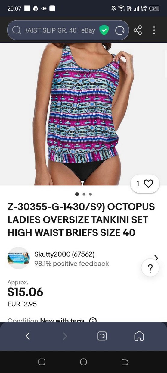 Mor Bohem Tarzı Salaş Kolsuz Mayo - Görsel 2