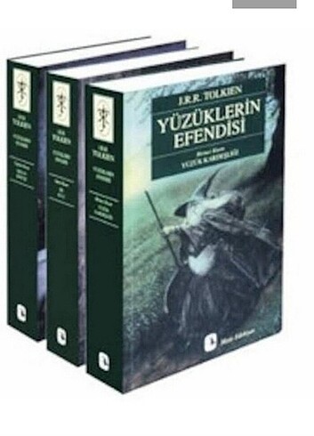 Yüzüklerin efendisi 3 kitap