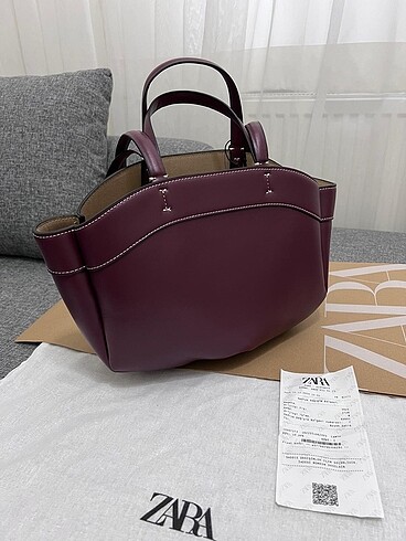 Zara tote çanta