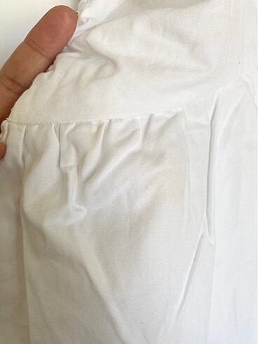 xxl Beden beyaz Renk H&M kolsuz bluz