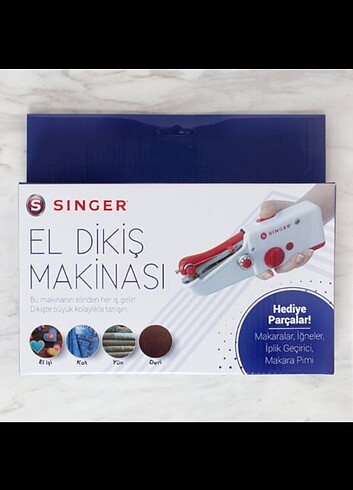 SİNGER markalı el dikiş makinası