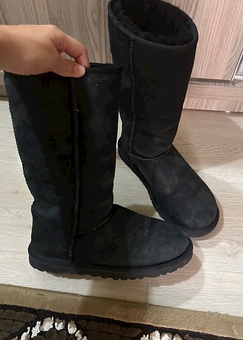 ugg australia siyah uzun