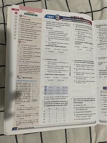 Miray yayınları 11.sınıf kimya soru bankası