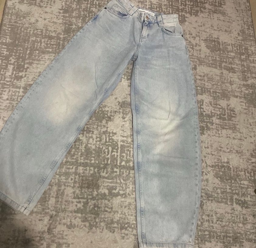 Bershka balloon fit baggy jean - Görsel 2