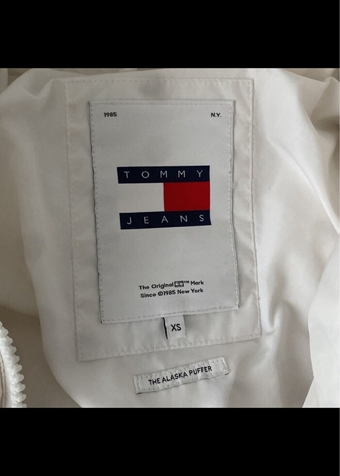 TOMMY BEYAZ ALASKA MONT - Görsel 2