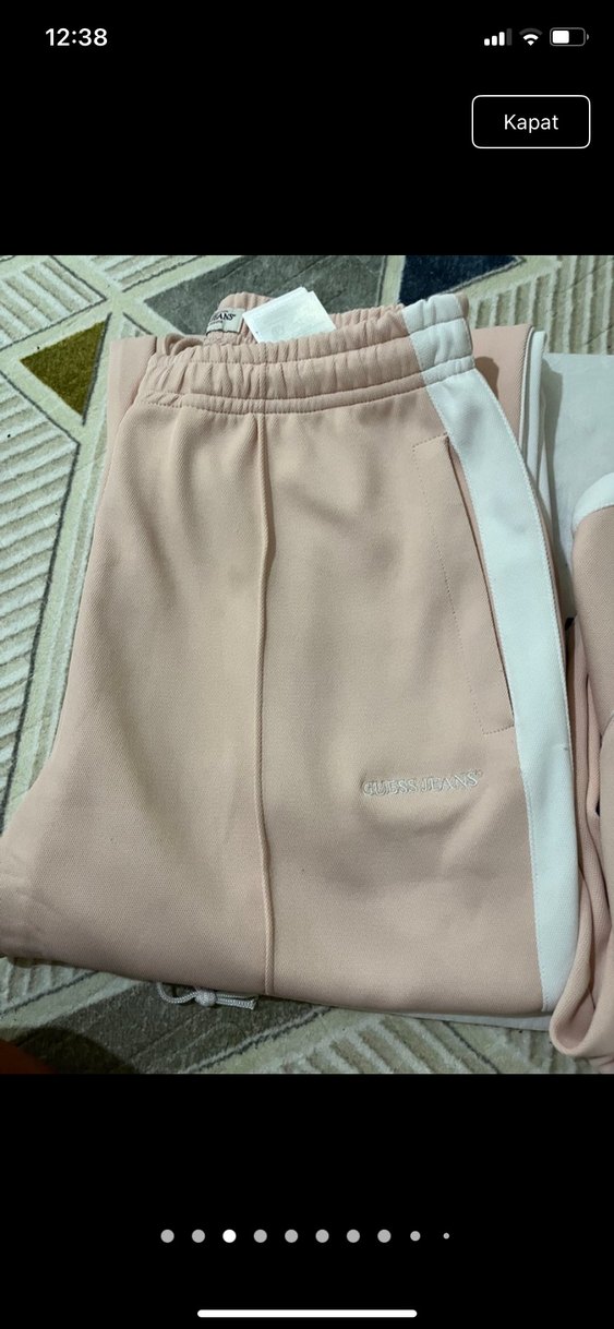 Pembe Guess Kadın Eşofman Takımı - Görsel 3