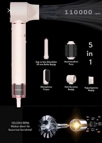 Sinbo Pembe Saç Şekillendirici Seti - Görsel 3