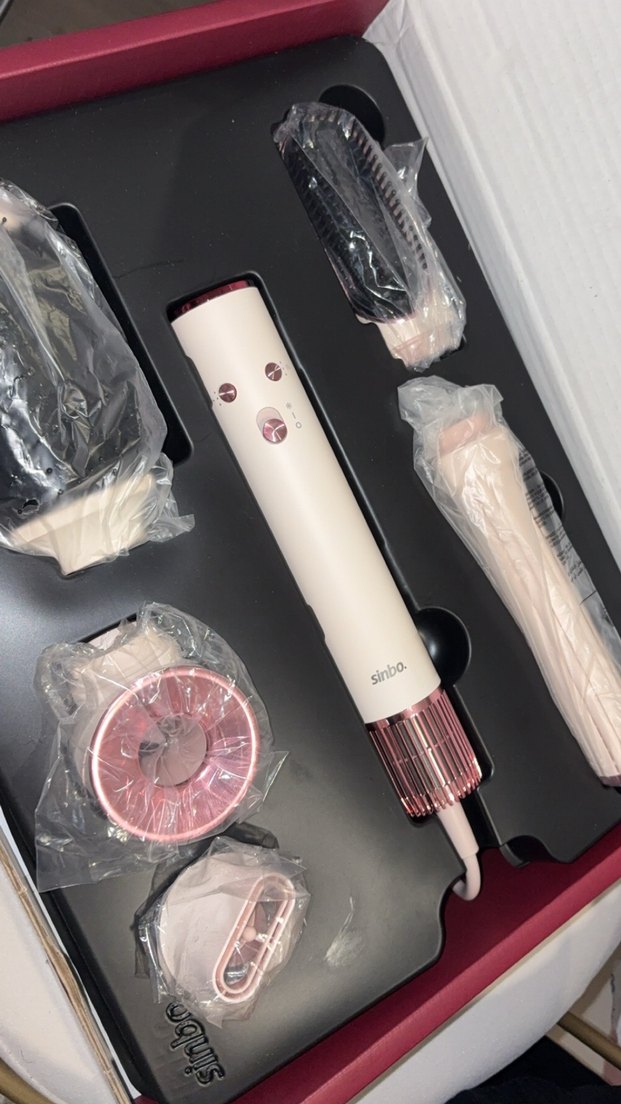 Sinbo Pembe Saç Şekillendirici Seti - Görsel 5