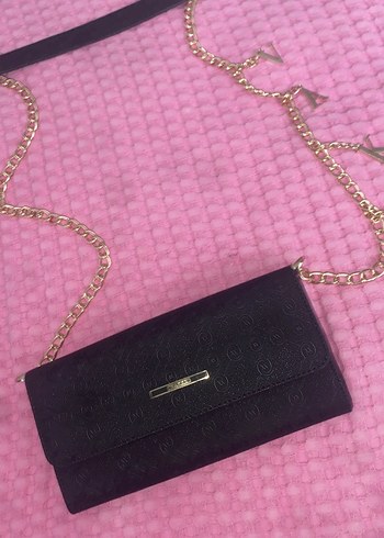 Vakko Harfli Zincirli Çanta - Görsel 3