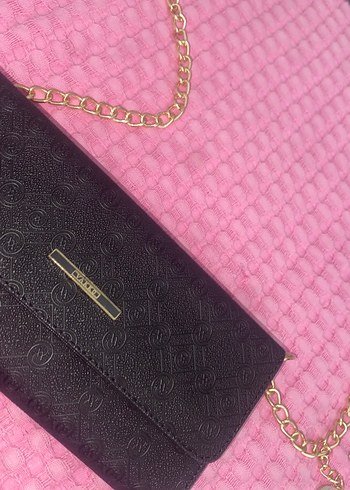 Vakko Harfli Zincirli Çanta - Görsel 5