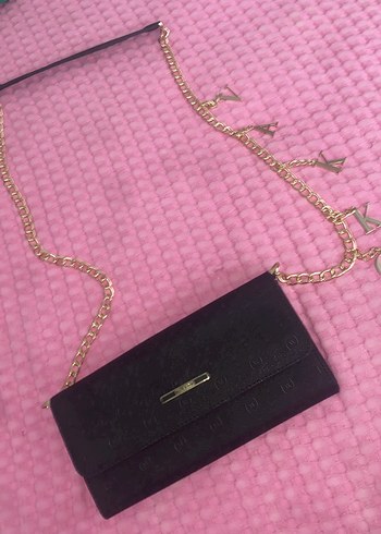 Vakko Harfli Zincirli Çanta - Görsel 6