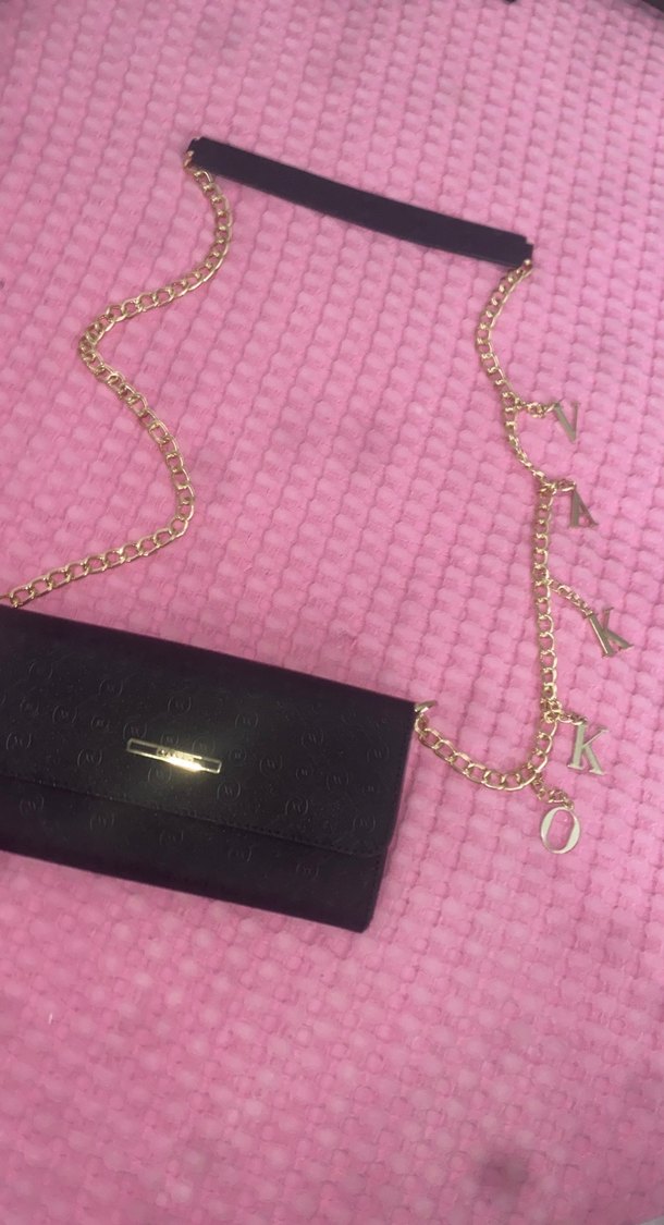 Vakko Harfli Zincirli Çanta - Görsel 2