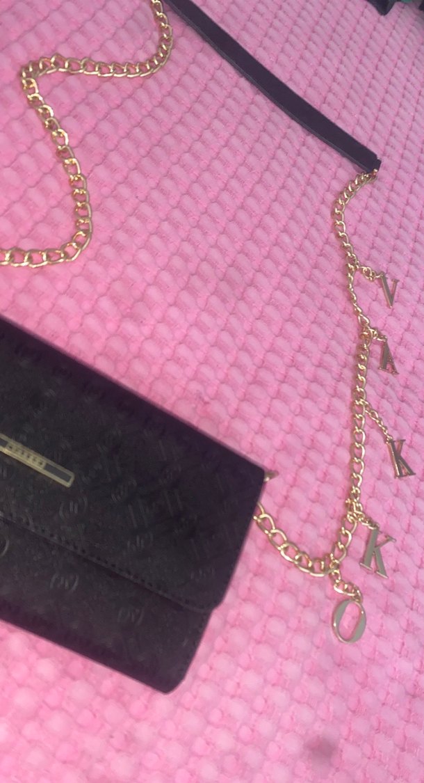 Vakko Harfli Zincirli Çanta - Görsel 4