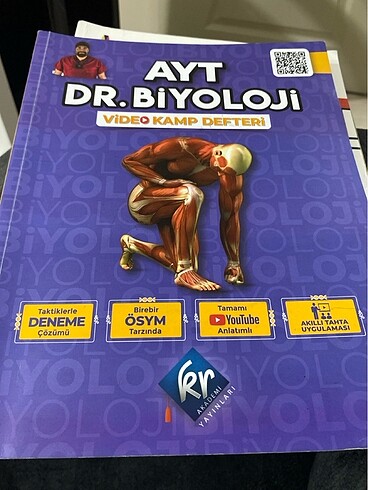 DR BİYOLOJİ VİDEO KAMP DEFTERİ