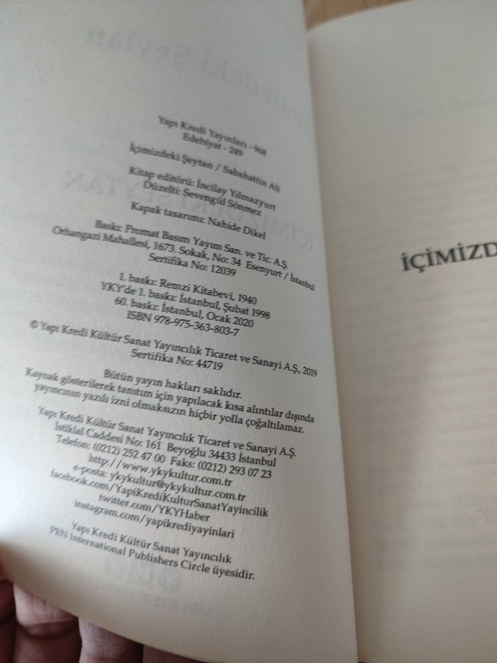 Sabahattin Ali - İçimizdeki Şeytan - Görsel 4