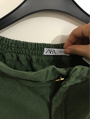 m Beden yeşil Renk Zara kargo pantolon