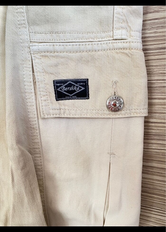 BERSHKA kargo pantolon - Görsel 2