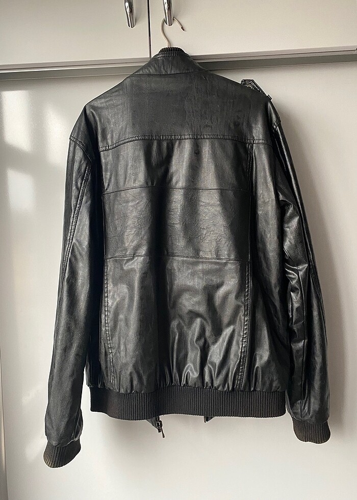 American vintage deri ceket - Görsel 3