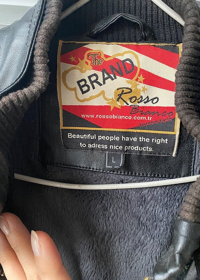 American vintage deri ceket - Görsel 2