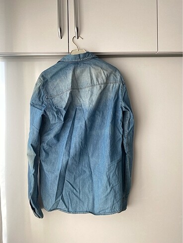 s Beden Denim erkek gömlek