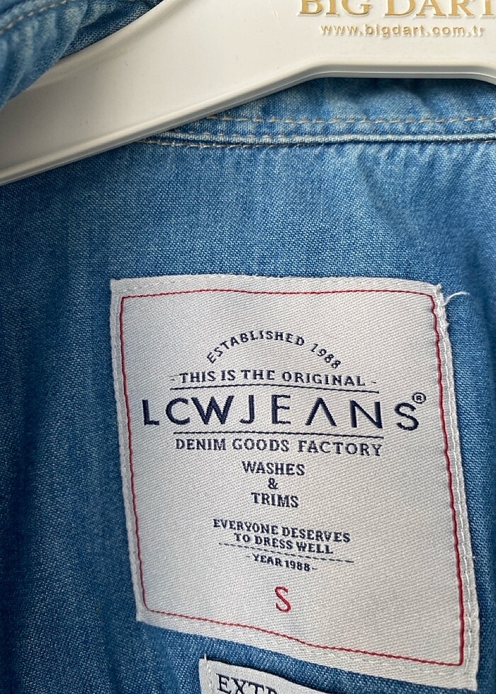 Denim erkek gömlek - Görsel 2