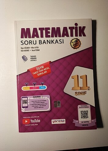 11. Sınıf matematik test kitabı 